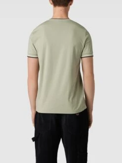Fred Perry T-Shirt Mit Logo-Stitching - Mint -Beliebt Bekleidungsgeschäft a523cjpo6lb4aeah8t13il2d6h4jic2498r4ala5akskkeadago3aji3954jig9ja164qhia8ss4ac2h713jacb169j3gp31c4r38opk6hgm4e366osm8eb2cosmcohh6ss3cdg