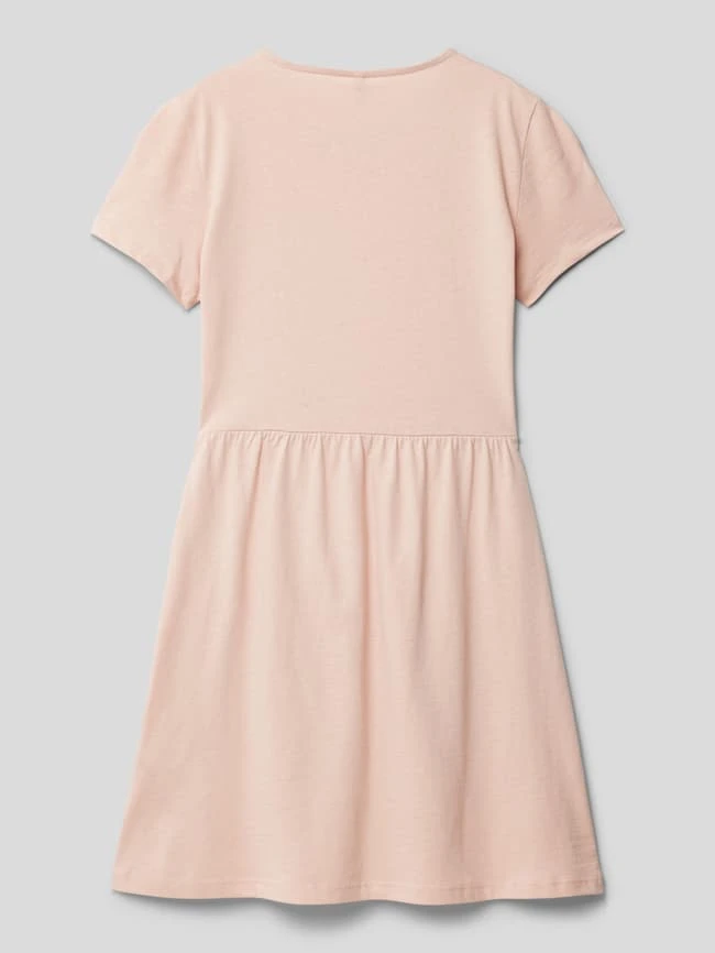 Only Kleid Mit Rundhalsausschnitt Modell 'STELLA' - Altrosa 5 Only Kleid Mit Rundhalsausschnitt Modell 'STELLA' - Altrosa – Bild 3