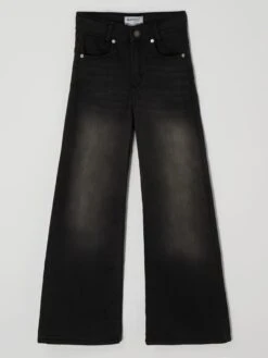 Blue Effect Wide Leg Jeans Mit Stretch-Anteil - Schwarz