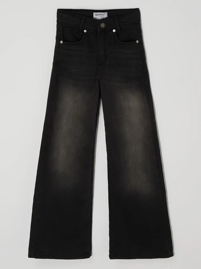 Blue Effect Wide Leg Jeans Mit Stretch-Anteil - Schwarz 3 Blue Effect Wide Leg Jeans Mit Stretch-Anteil - Schwarz