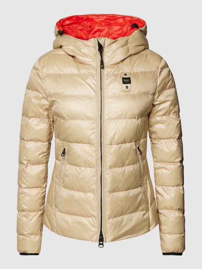 Blauer Usa Steppjacke Mit Label-Detail - Beige 4 Blauer Usa Steppjacke Mit Label-Detail - Beige – Bild 2