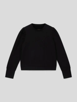 OVS Sweatshirt Mit Motiv-Stitching - Dunkelgrau