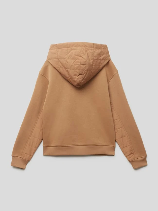 Calvin Klein Jeans Hoodie Mit Label-Detail Modell 'QUILTED MIX MEDIA' - Camel 5 Calvin Klein Jeans Hoodie Mit Label-Detail Modell 'QUILTED MIX MEDIA' - Camel – Bild 3