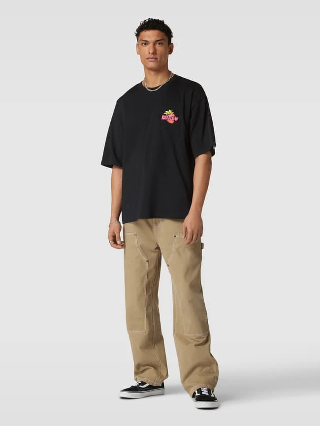 REVIEW T-Shirt Mit Motiv-Print Modell 'BACK FRUIT' - Schwarz 3 REVIEW T-Shirt Mit Motiv-Print Modell 'BACK FRUIT' - Schwarz