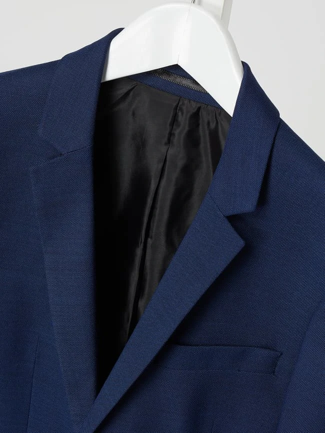 Jack & Jones 2-Knopf-Sakko Mit Woll-Anteil Modell 'Solaris' - Blau 4 Jack & Jones 2-Knopf-Sakko Mit Woll-Anteil Modell 'Solaris' - Blau – Bild 2