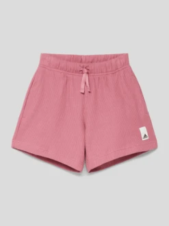 ADIDAS SPORTSWEAR Sweatshorts In Ripp-Optik - Altrosa