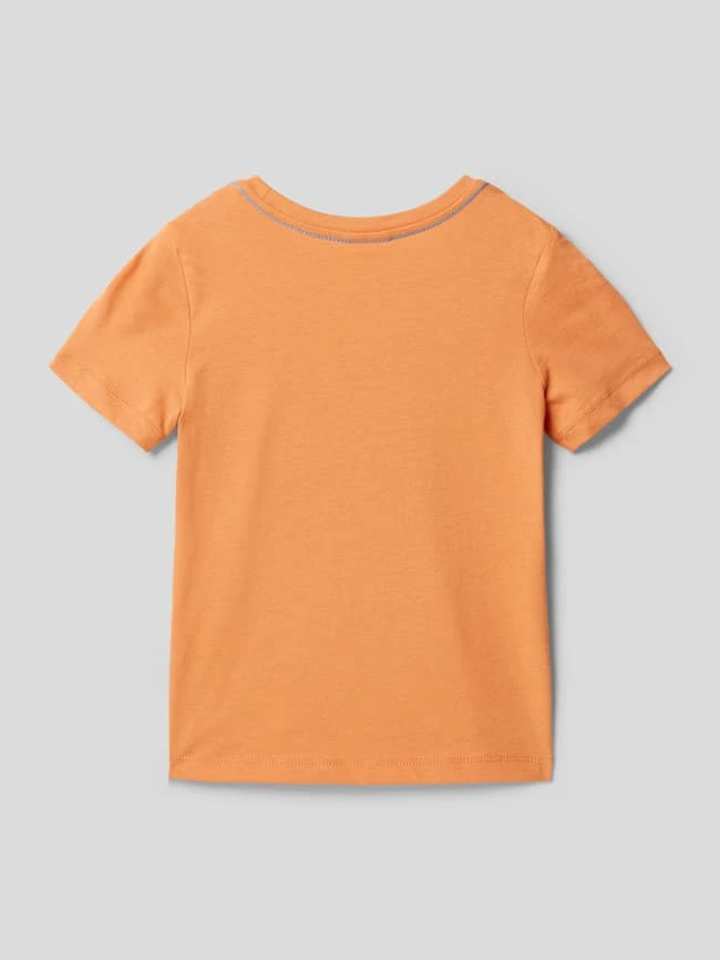 S.Oliver RED LABEL T-Shirt Mit Motiv-Print - Orange 5 S.Oliver RED LABEL T-Shirt Mit Motiv-Print - Orange – Bild 3