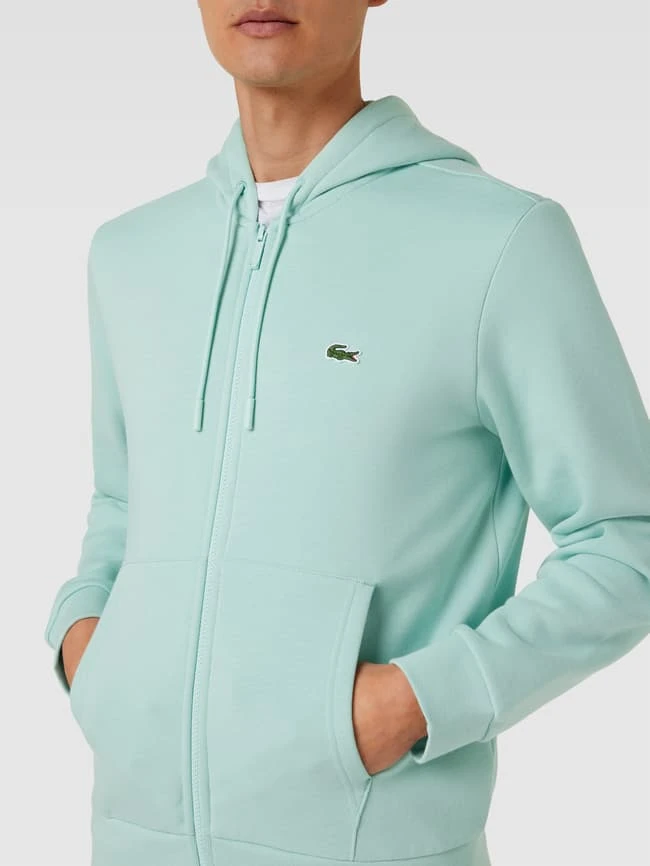 Lacoste Sweatjacke Mit Label-Detail - Mint 5 Lacoste Sweatjacke Mit Label-Detail - Mint – Bild 3