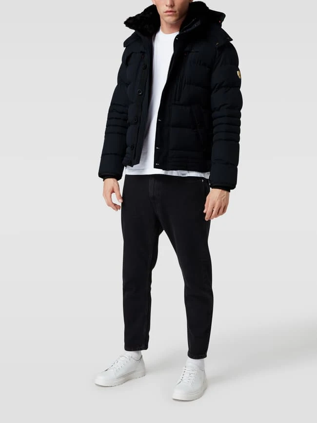 Wellensteyn Jacke Mit Kunstpelzkragen Modell 'HALIFAX' - Marineblau 3 Wellensteyn Jacke Mit Kunstpelzkragen Modell 'HALIFAX' - Marineblau