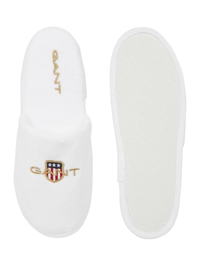 Gant Hausschuhe Aus Frottee - Weiß 6 Gant Hausschuhe Aus Frottee - Weiß – Bild 4