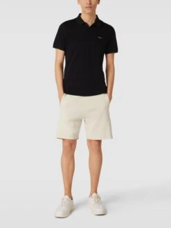 S.Oliver RED LABEL Poloshirt Mit Logo-Stitching - Anthrazit