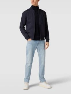 AlphaTauri Jacke Mit Stehkragen Modell 'SROTA' - Marineblau