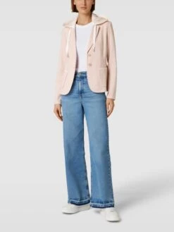 White Label Blazer Mit Kapuze - Sand