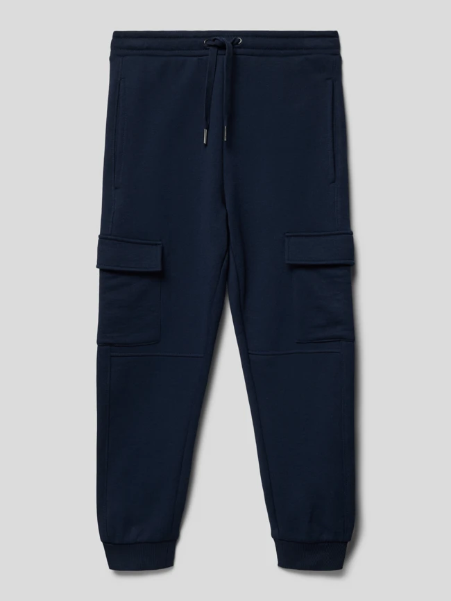 Tom Tailor Sweatpants Mit Cargotaschen - Marineblau 3 Tom Tailor Sweatpants Mit Cargotaschen - Marineblau