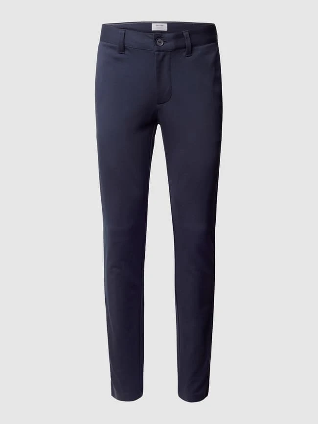 Only & Sons Chino Mit Stretch-Anteil - Dunkelblau 4 Only & Sons Chino Mit Stretch-Anteil - Dunkelblau – Bild 2