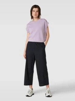 Jake*s Casual Culotte Mit Elastischem Bund - Schwarz