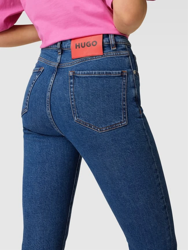 HUGO Jeans Mit Label-Detail - Jeans 5 HUGO Jeans Mit Label-Detail - Jeans – Bild 3