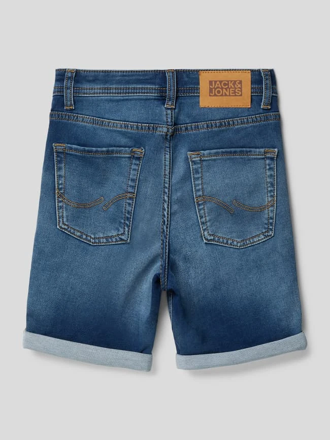 Jack & Jones Regular Fit Jeansshorts Im 5-Pocket Design Modell 'RICK' - Blau 5 Jack & Jones Regular Fit Jeansshorts Im 5-Pocket Design Modell 'RICK' - Blau – Bild 3