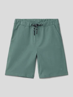 S.Oliver RED LABEL Sweatshorts Mit Französischen Eingrifftaschen - Khaki