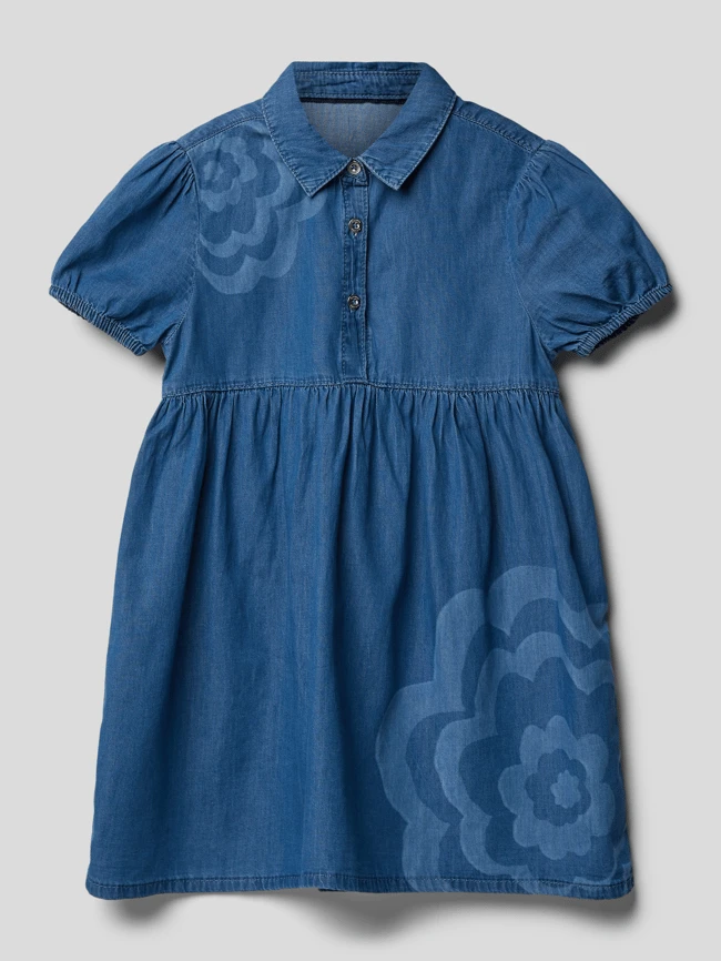 S.Oliver RED LABEL Jeanskleid Mit Abgesetztem Rockteil - Blau 3 S.Oliver RED LABEL Jeanskleid Mit Abgesetztem Rockteil - Blau