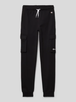 CHAMPION Sweatpants Mit Cargotaschen - Schwarz