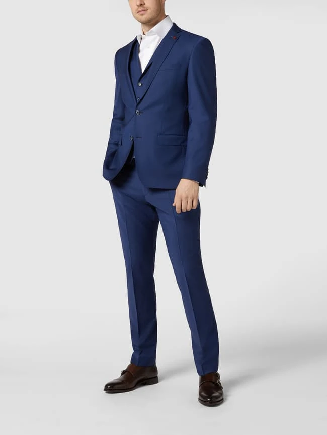 Roy Robson 2-Knopf-Sakko Mit Stretch-Anteil - Royalblau 3 Roy Robson 2-Knopf-Sakko Mit Stretch-Anteil - Royalblau