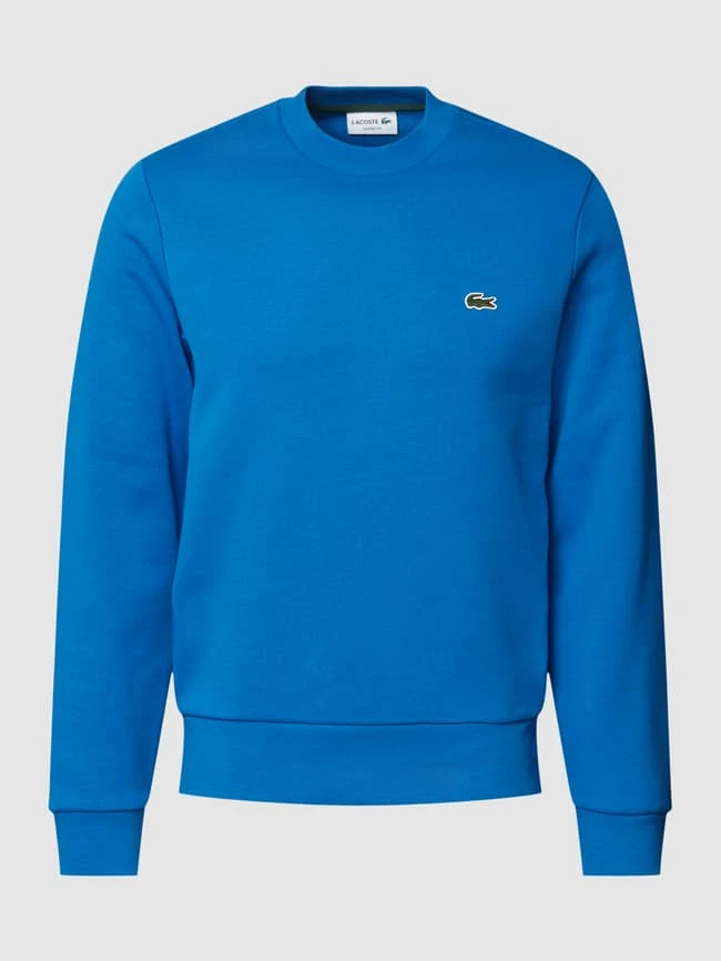Lacoste Sweatshirt Mit Label-Patch - Royalblau 4 Lacoste Sweatshirt Mit Label-Patch - Royalblau – Bild 2