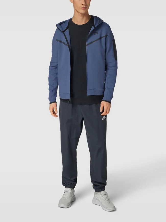 Nike Sweatjacke Mit Label-Details - Dunkelblau 3 Nike Sweatjacke Mit Label-Details - Dunkelblau