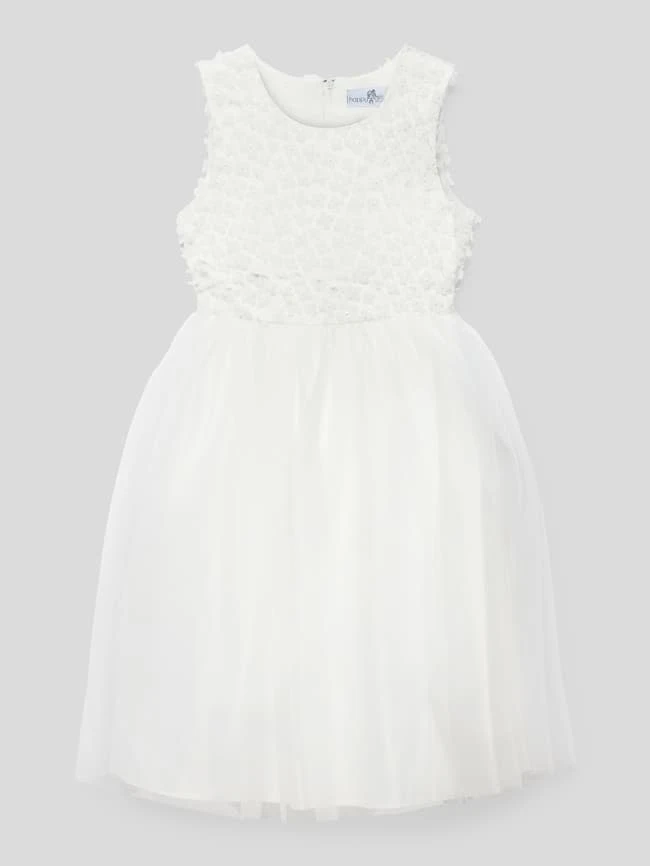 Happy Girls Kommunionskleid Mit Spitzenbesatz - Ecru 3 Happy Girls Kommunionskleid Mit Spitzenbesatz - Ecru