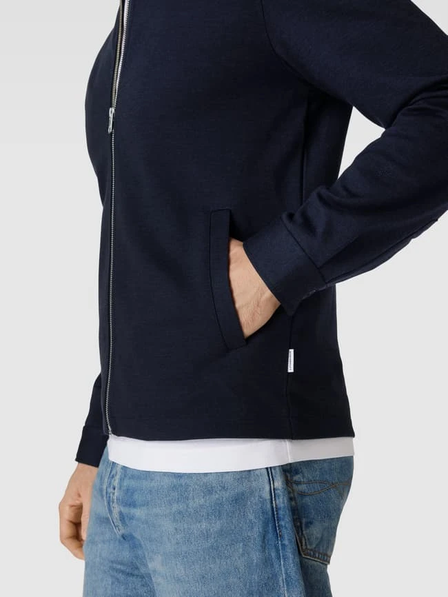 Lindbergh Jacke Mit Stehkragen Modell 'Superflex' - Marineblau 5 Lindbergh Jacke Mit Stehkragen Modell 'Superflex' - Marineblau – Bild 3