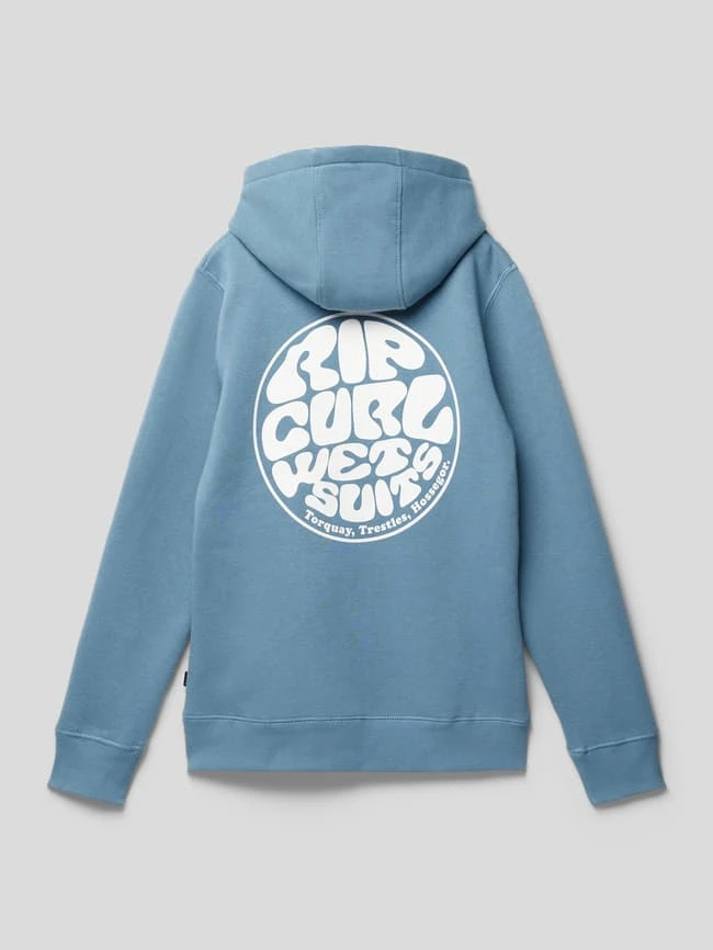 Rip Curl Hoodie Mit Label-Print - Blau 5 Rip Curl Hoodie Mit Label-Print - Blau – Bild 3