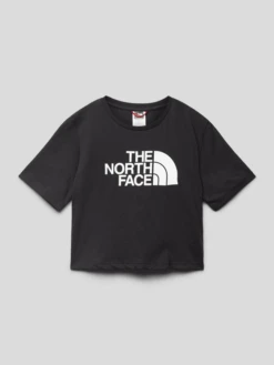 The North Face T-Shirt Mit Label-Print - Schwarz