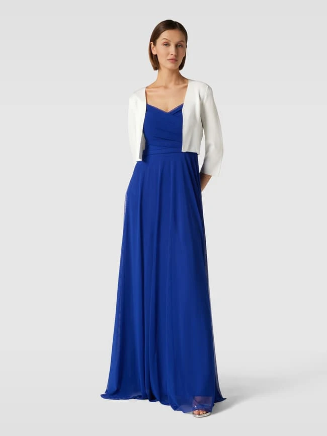 Jake*s Cocktail Bolero Mit Strukturmuster - Offwhite 3 Jake*s Cocktail Bolero Mit Strukturmuster - Offwhite