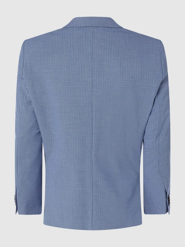 Christian Berg Men 2-Knopf-Sakko Mit Stretch-Anteil - Blau 5 Christian Berg Men 2-Knopf-Sakko Mit Stretch-Anteil - Blau – Bild 3