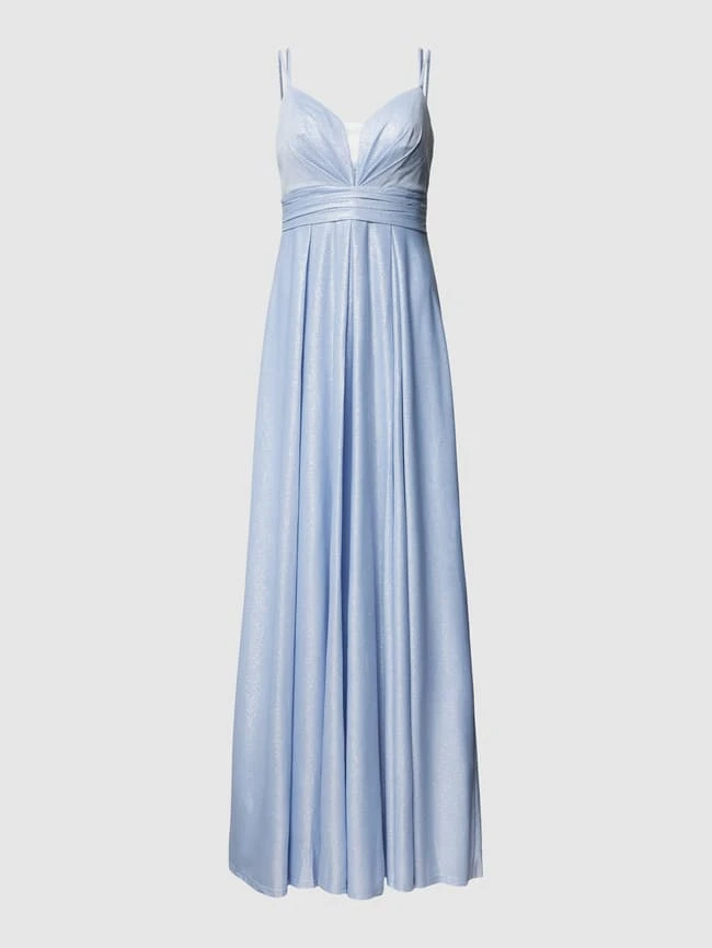 Jake*s Cocktail Abendkleid Mit Herz-Ausschnitt - Himmelblau 4 Jake*s Cocktail Abendkleid Mit Herz-Ausschnitt - Himmelblau – Bild 2