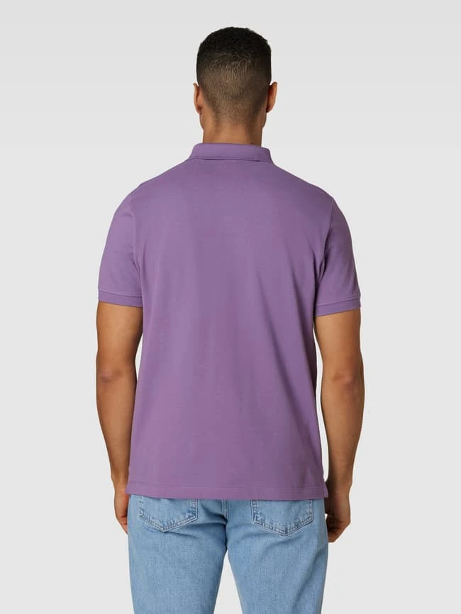S.Oliver RED LABEL Poloshirt Mit Logo-Stitching - Violett 7 S.Oliver RED LABEL Poloshirt Mit Logo-Stitching - Violett – Bild 5