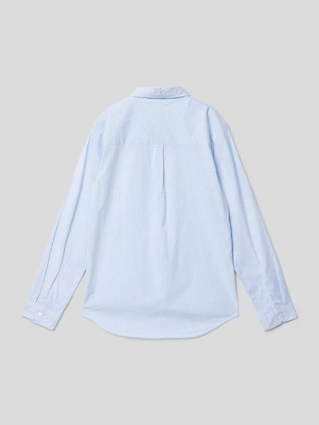 S.Oliver RED LABEL Hemd Mit Streifenmuster - Bleu 5 S.Oliver RED LABEL Hemd Mit Streifenmuster - Bleu – Bild 3