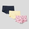 Schiesser Trunks Mit Allover-Muster Im 3er-Pack - Rosa