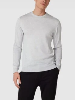 Matinique Strickpullover Mit Label-Detail Modell 'Margrate' - Hellgrau -Beliebt Bekleidungsgeschäft ap93ge9l9l0kuh289cskodqb8934khi688q32ghlad748kab6lal0e2m8t74cdil993jekqm8t4l4l9o6d3jicph70pmaohkcdij0dpk75im6ohickq38p9oclijgdj2c8pm6d0