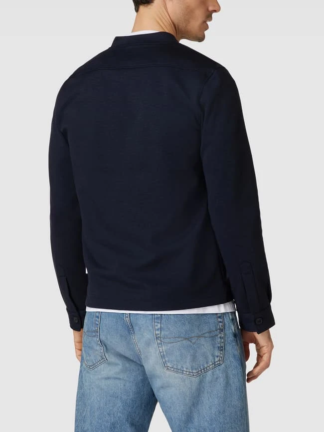 Lindbergh Jacke Mit Stehkragen Modell 'Superflex' - Marineblau 7 Lindbergh Jacke Mit Stehkragen Modell 'Superflex' - Marineblau – Bild 5