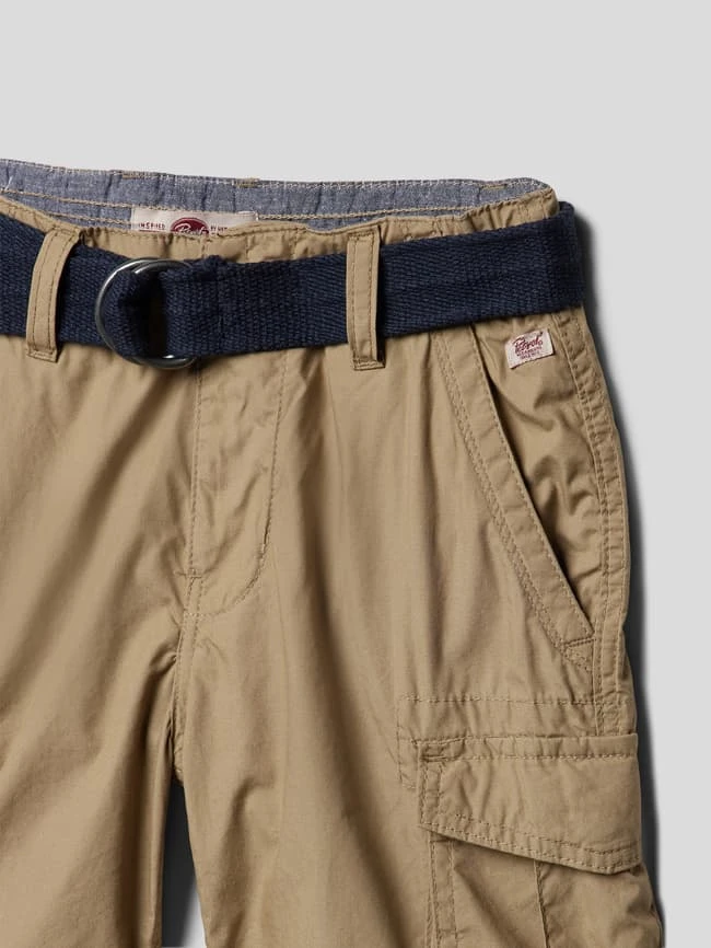 Petrol Cargoshorts Mit Cargotaschen - Beige 4 Petrol Cargoshorts Mit Cargotaschen - Beige – Bild 2